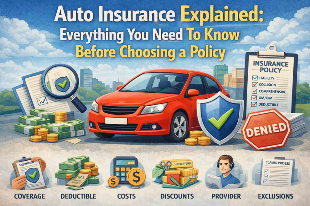 Auto Insurance Coverage Explained What You Really Need